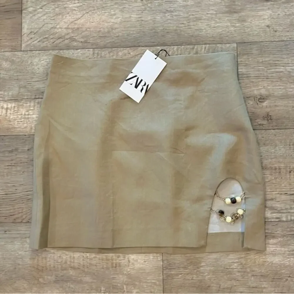 ZARA BLOGGER FAVE!!! High-Waisted Mini Skirt NWT - Picture 15 of 16